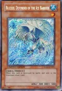 Blizzed, Defender of the Ice Barrier - Hidden Arsenal (HA01) #HA01-EN001 - Secret Rare YuGiOh Trading Card