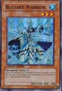 Blizzard Warrior - Hidden Arsenal (HA01) #HA01-EN002 - Super Rare YuGiOh Trading Card
