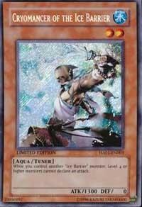 Cryomancer of the Ice Barrier - Hidden Arsenal (HA01) #HA01-EN003 - Secret Rare YuGiOh Trading Card