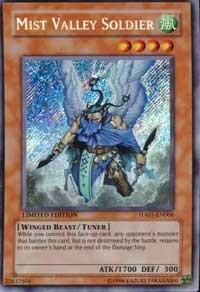 Mist Valley Soldier - Hidden Arsenal (HA01) #HA01-EN006 - Secret Rare YuGiOh Trading Card