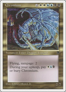 Chromium - Chronicles (CHR) #74 - Rare Magic: The Gathering Trading Card