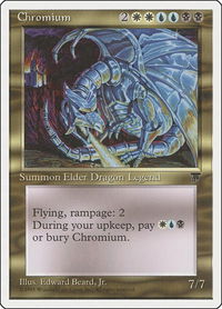 Chromium - Chronicles (CHR) #74 - Rare Magic: The Gathering Trading Card