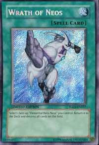 Wrath of Neos - Hidden Arsenal YuGiOh trading card