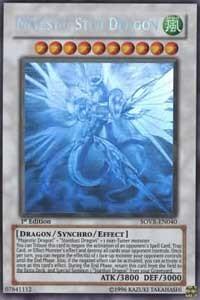 Majestic Star Dragon (Ghost Rare) - Stardust Overdrive (SOVR) #SOVR-EN040 - Ghost Rare YuGiOh Trading Card