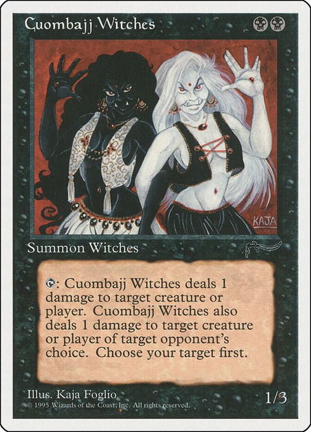 Cuombajj Witches - Chronicles Magic: The Gathering trading card