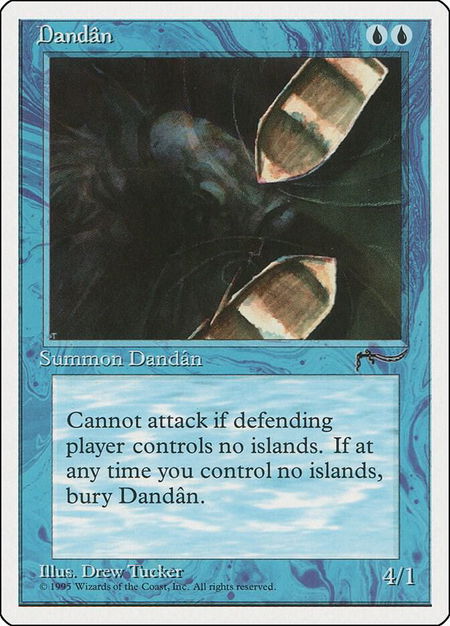 Dandan - Chronicles Magic: The Gathering trading card