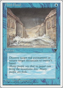Flash Flood - Chronicles (CHR) #21 - Common Magic: The Gathering Trading Card