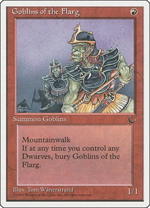 Goblins of the Flarg - Chronicles (CHR) #51 - Common Magic: The Gathering Trading Card