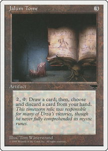 Jalum Tome - Chronicles (CHR) #null - Rare Magic: The Gathering Trading Card