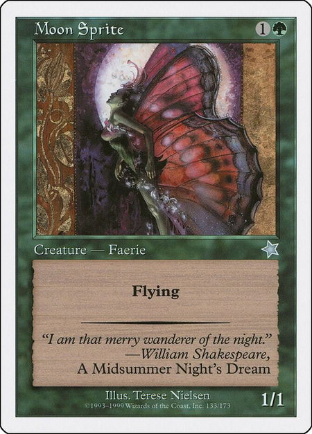 Moon Sprite - Starter 1999 Magic: The Gathering trading card