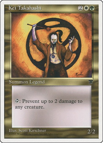 Kei Takahashi - Chronicles Magic: The Gathering trading card