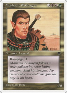 Marhault Elsdragon - Chronicles (CHR) #79 - Uncommon Magic: The Gathering Trading Card