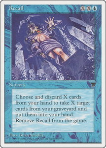 Recall - Chronicles (CHR) #24 - Uncommon Magic: The Gathering Trading Card