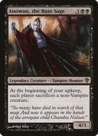 Anowon, the Ruin Sage - Worldwake (WWK) #49 - Rare Magic: The Gathering Trading Card