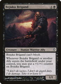 Bojuka Brigand - Worldwake (WWK) #51 - Common Magic: The Gathering Trading Card