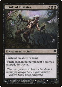 Brink of Disaster - Worldwake (WWK) #52 - Common Magic: The Gathering Trading Card