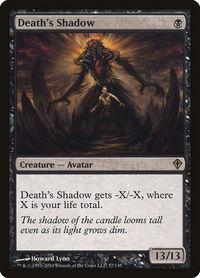 Death's Shadow - Worldwake (WWK) #57 - Rare Magic: The Gathering Trading Card