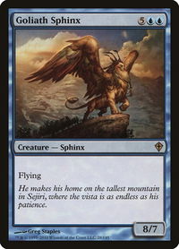 Goliath Sphinx - Worldwake (WWK) #28 - Rare Magic: The Gathering Trading Card