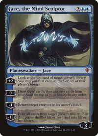 Jace, the Mind Sculptor - Worldwake (WWK) #31 - Mythic Magic: The Gathering Trading Card