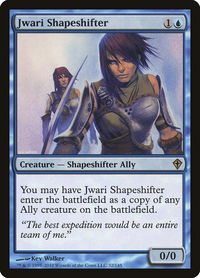 Jwari Shapeshifter - Worldwake (WWK) #32 - Rare Magic: The Gathering Trading Card