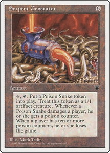 Serpent Generator - Chronicles (CHR) #null - Rare Magic: The Gathering Trading Card