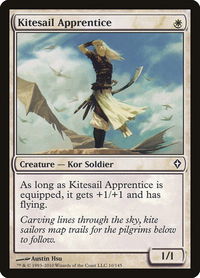 Kitesail Apprentice - Worldwake (WWK) #10 - Common Magic: The Gathering Trading Card