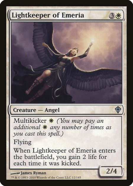 Lightkeeper of Emeria - Worldwake Magic: The Gathering trading card