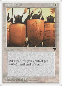 Shield Wall - Chronicles (CHR) #12 - Uncommon Magic: The Gathering Trading Card