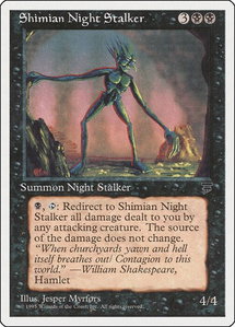 Shimian Night Stalker - Chronicles (CHR) #36 - Uncommon Magic: The Gathering Trading Card