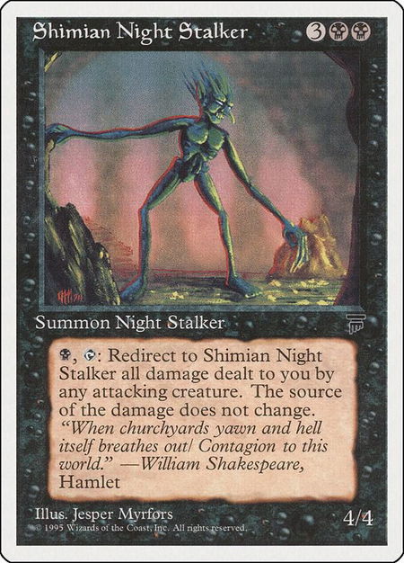 Shimian Night Stalker - Chronicles Magic: The Gathering trading card