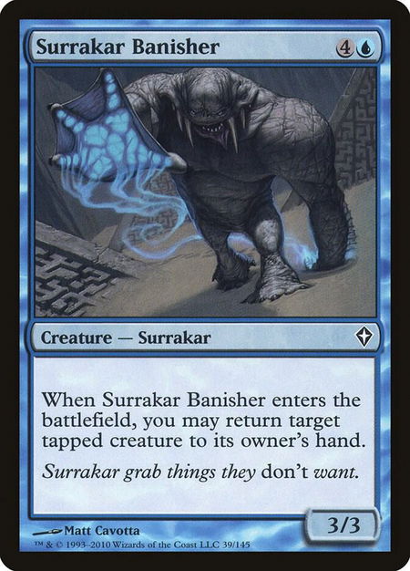 Surrakar Banisher - Worldwake Magic: The Gathering trading card