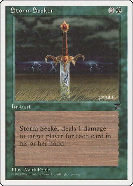 Storm Seeker - Chronicles Magic: The Gathering trading card