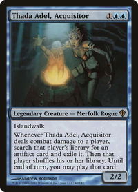 Thada Adel, Acquisitor - Worldwake (WWK) #40 - Rare Magic: The Gathering Trading Card