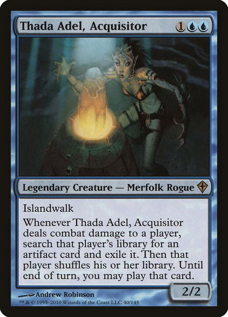 Thada Adel, Acquisitor - Worldwake Magic: The Gathering trading card