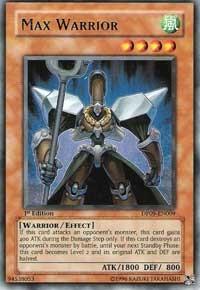 Max Warrior - Duelist Pack 9: Yusei 2 (DP09) #DP09-EN009 - Rare YuGiOh Trading Card