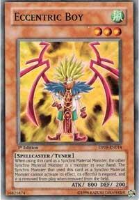 Eccentric Boy - Duelist Pack 9: Yusei 2 (DP09) #DP09-EN014 - Super Rare YuGiOh Trading Card