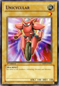 Unicycular - Absolute Powerforce (ABPF) #ABPF-EN001 - Common / Short Print YuGiOh Trading Card