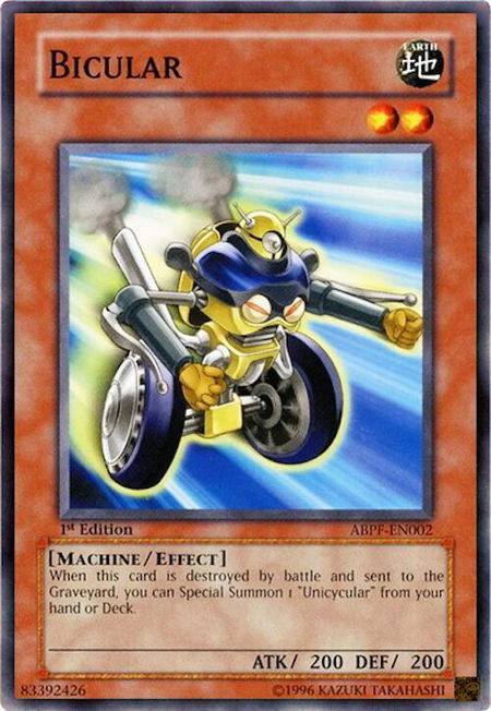 Bicular - Absolute Powerforce YuGiOh trading card