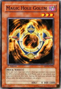 Magic Hole Golem - Absolute Powerforce (ABPF) #ABPF-EN008 - Common / Short Print YuGiOh Trading Card