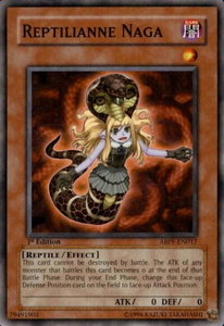 Reptilianne Naga - Absolute Powerforce (ABPF) #ABPF-EN017 - Common / Short Print YuGiOh Trading Card