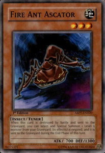 Fire Ant Ascator - Absolute Powerforce (ABPF) #ABPF-EN020 - Common / Short Print YuGiOh Trading Card