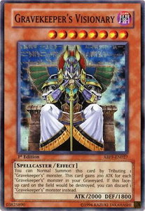 Gravekeeper's Visionary - Absolute Powerforce (ABPF) #ABPF-EN027 - Super Rare YuGiOh Trading Card