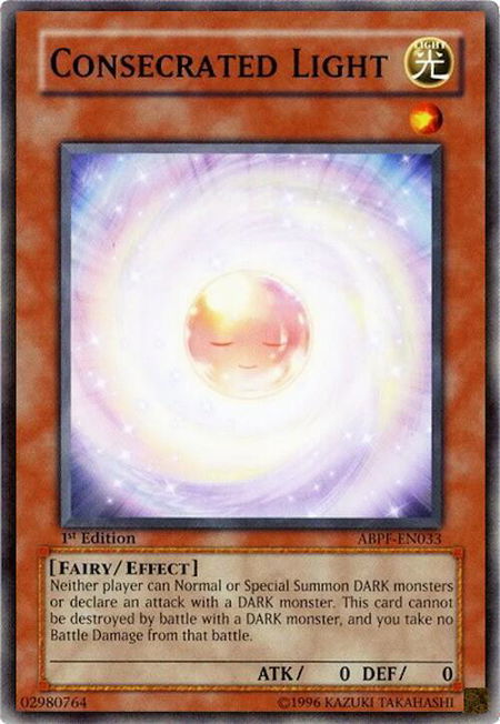 Consecrated Light - Absolute Powerforce YuGiOh trading card