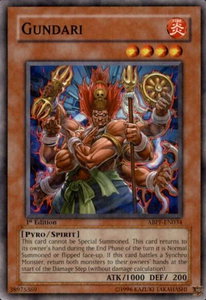 Gundari - Absolute Powerforce (ABPF) #ABPF-EN034 - Common / Short Print YuGiOh Trading Card