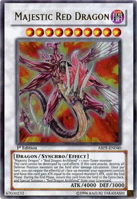 Majestic Red Dragon - Absolute Powerforce (ABPF) #ABPF-EN040 - Ultra Rare YuGiOh Trading Card