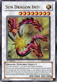 Sun Dragon Inti - Absolute Powerforce (ABPF) #ABPF-EN042 - Ultra Rare YuGiOh Trading Card