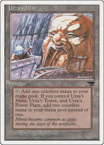 Urza's Mine (Mouth) - Chronicles (CHR) #null - Uncommon Magic: The Gathering Trading Card