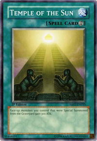 Temple of the Sun - Absolute Powerforce (ABPF) #ABPF-EN050 - Common / Short Print YuGiOh Trading Card