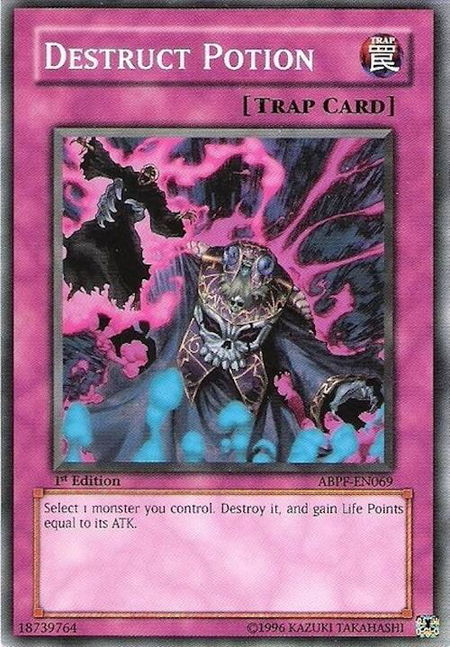 Destruct Potion - Absolute Powerforce YuGiOh trading card