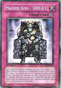 Machine King - 3000 B.C. - Absolute Powerforce (ABPF) #ABPF-EN074 - Common / Short Print YuGiOh Trading Card